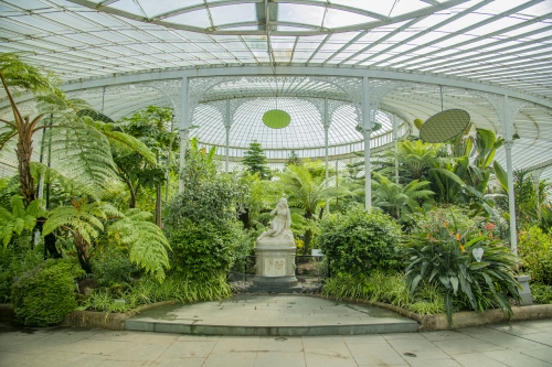 Botanic gardens entrance