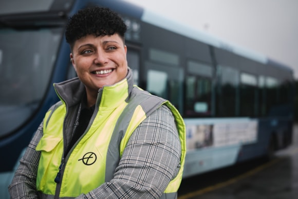 First Bus female colleague