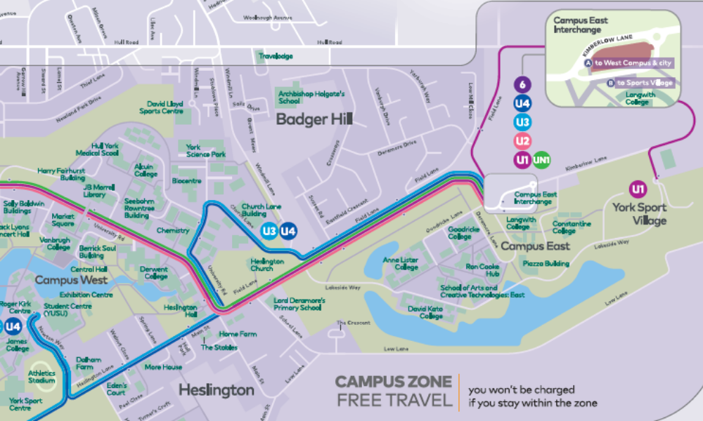 university map