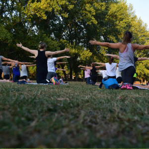 Yoga at the commandery