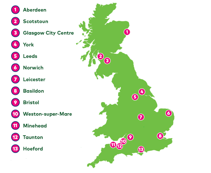 first charge locations - March 2026