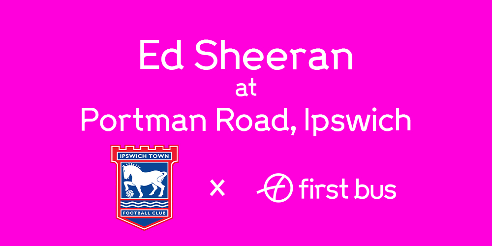Ed Sheeran concert web banner