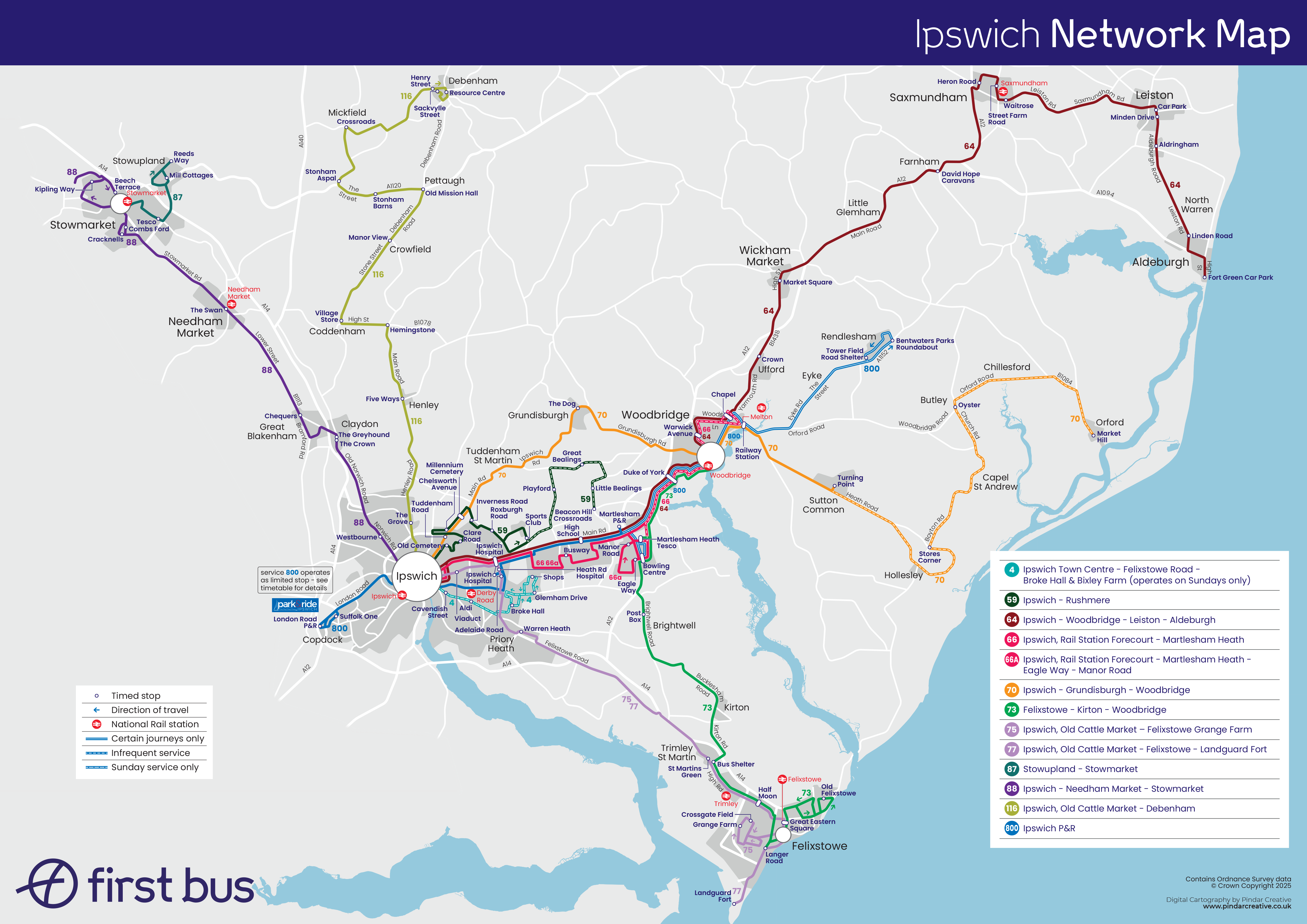 an image of the Ipswich network map