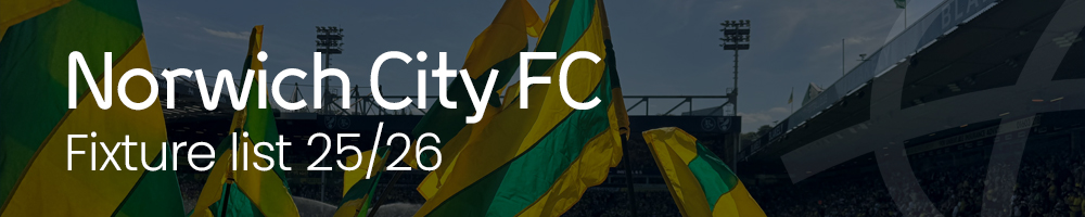 Norwich City fixture list 25/26