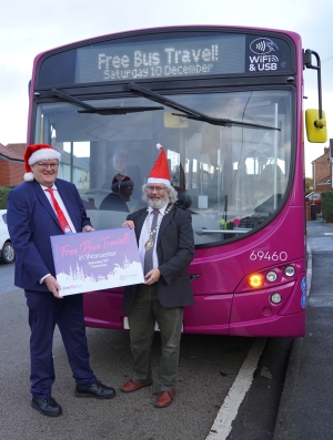 "Worcester Mayor and Operations Manager for First Worcester"