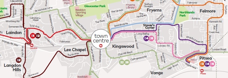 Southend Bus Routes Map Network Maps | First Bus