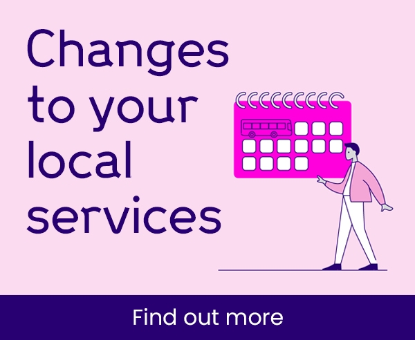 Service changes from 31st May 2026