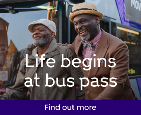 Life begins at bus pass