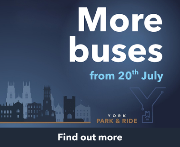 York Park & Ride - 20th July changes