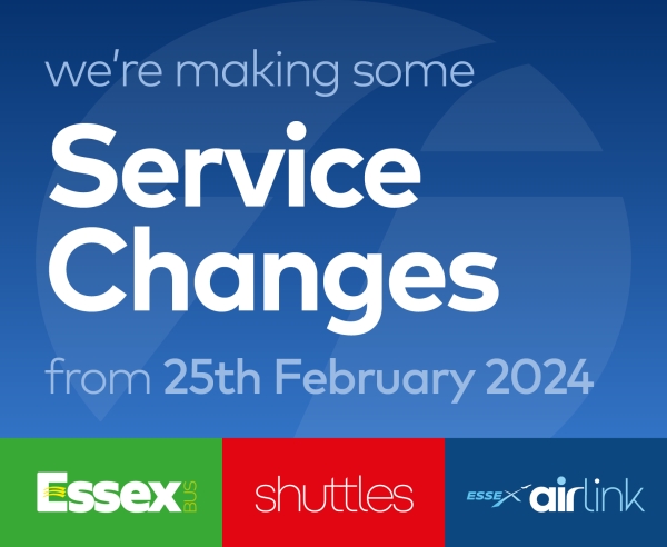 Service Changes from 25th February 2024