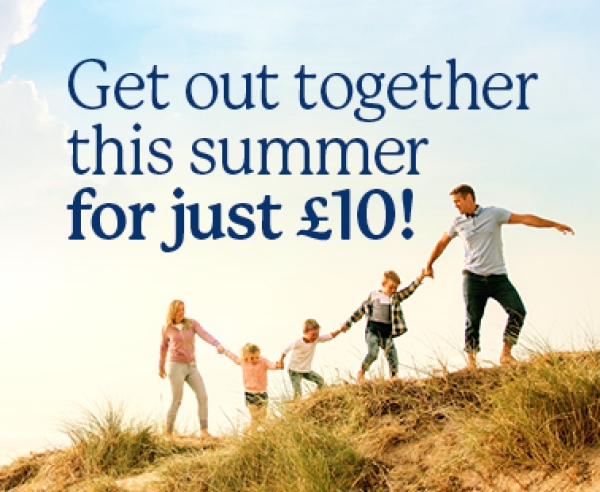 Get out together this Summer for just £10