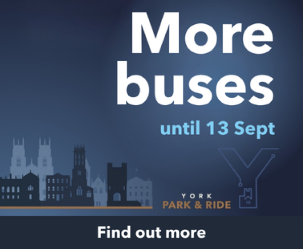 York Park & Ride Summer 2026