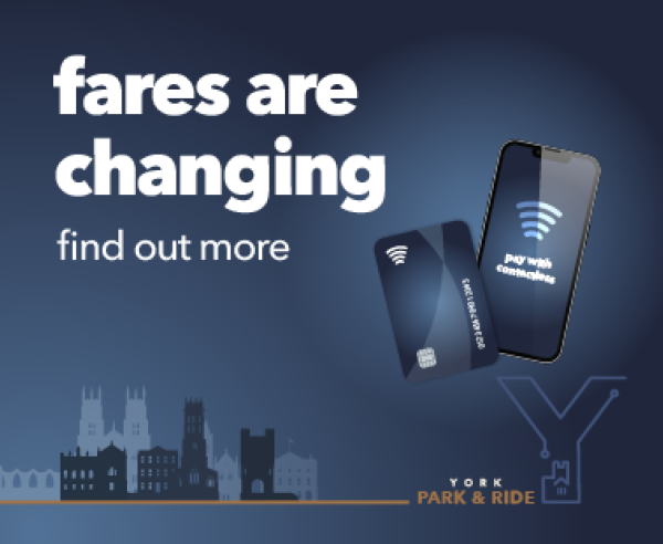 York Park & Ride Fare Changes