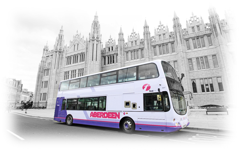 first Aberdeen double decker Bus