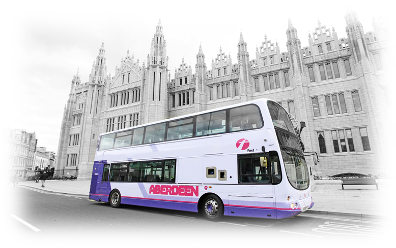 tour buses in aberdeen