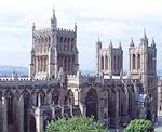 Bristol cathedral external view