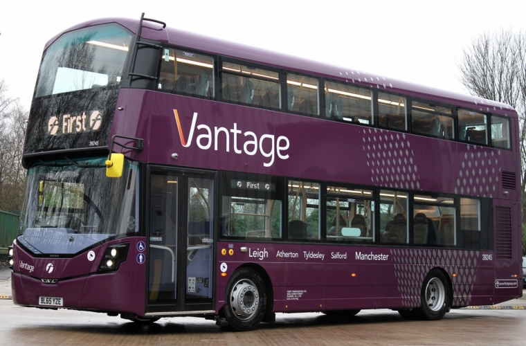 Vantage Guided Bus Exterior