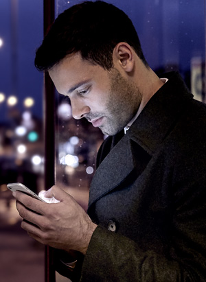 How to catch a bus - Man using First Bus App