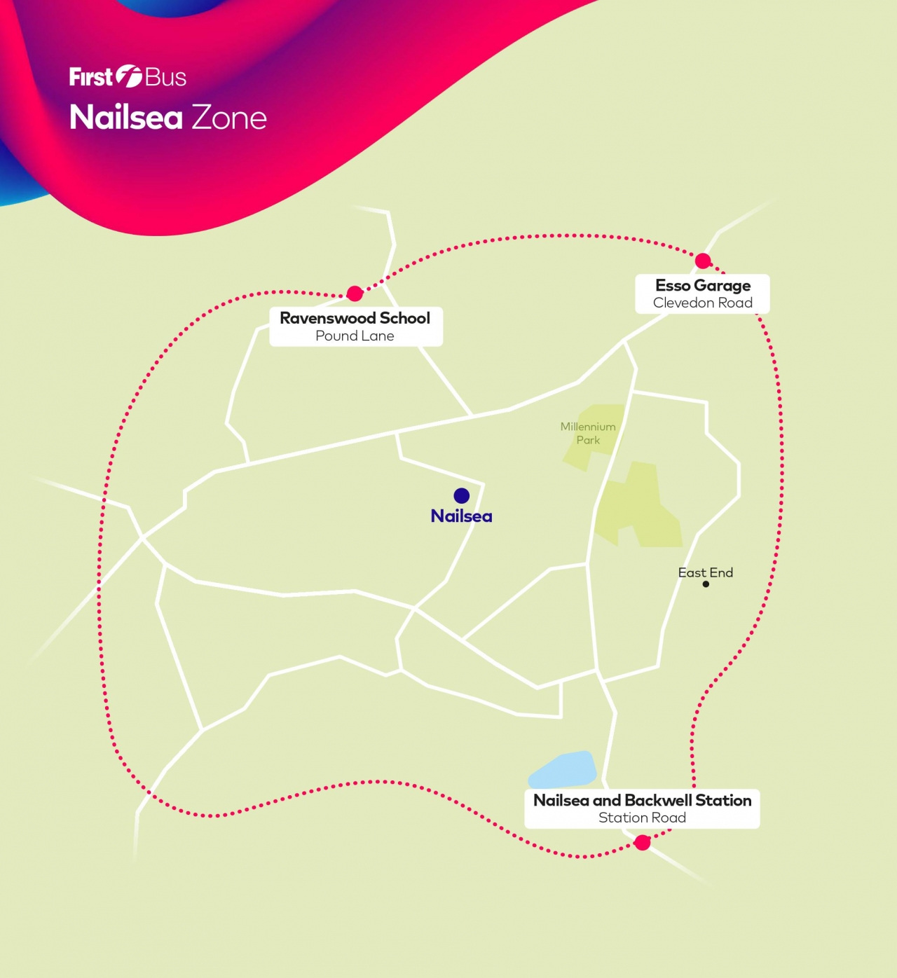 Nailsea Zone Map