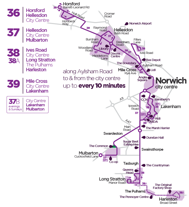 Purple Line 36 37 38 39 Bus Service Norfolk Suffolk Norfolk Suffolk First Bus Purple Line 36 37 38 39 Bus Service Norfolk Suffolk Norfolk Suffolk First Bus