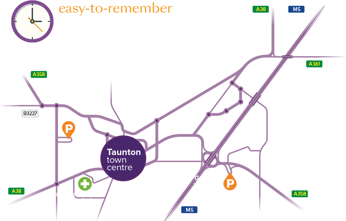 how to get to the park & ride sites