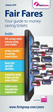 First Bus Cymru fair fares flyer front large