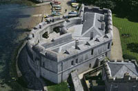 portland castle aerial view