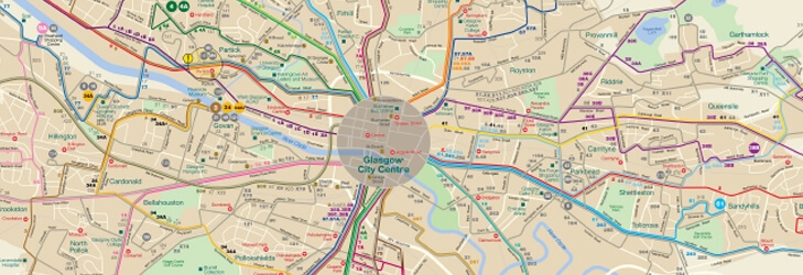 Glasgow Network Map Jan 2021