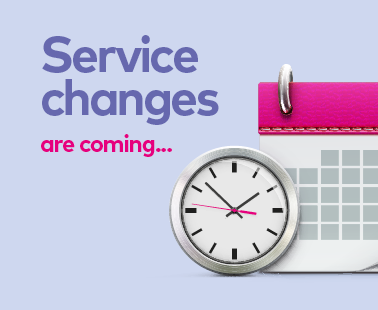 Service changes in the West of England from the 30 January 2022
