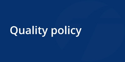 Image for 'Quality Policy '