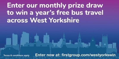 Image for 'WIN free travel across West Yorkshire'
