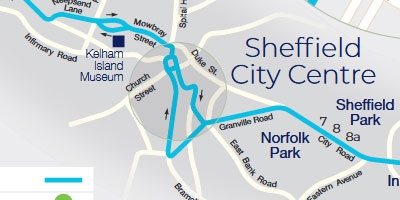 711 Bus Route Map Sheffield School Services | Sheffield | First Bus