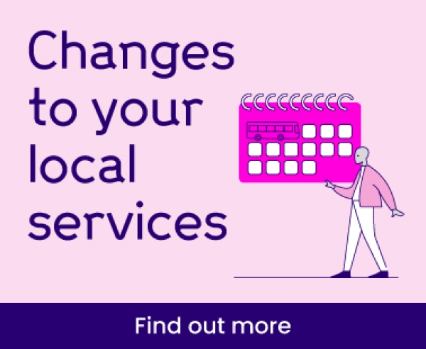 Service changes from 26th October 2025